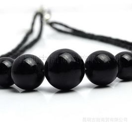 复古民族风手工个性项链 长款松石黑色毛衣链的批发密码与时尚解析